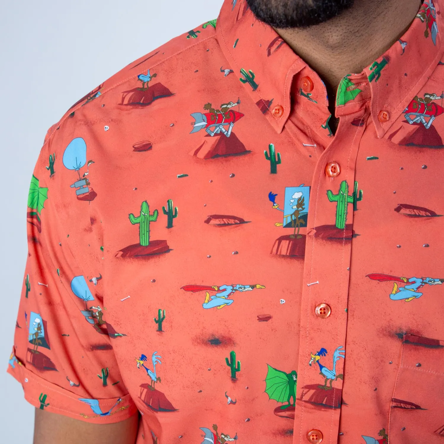 Looney Tunes "Canyon Chase" – KUNUFLEX Short Sleeve Shirt