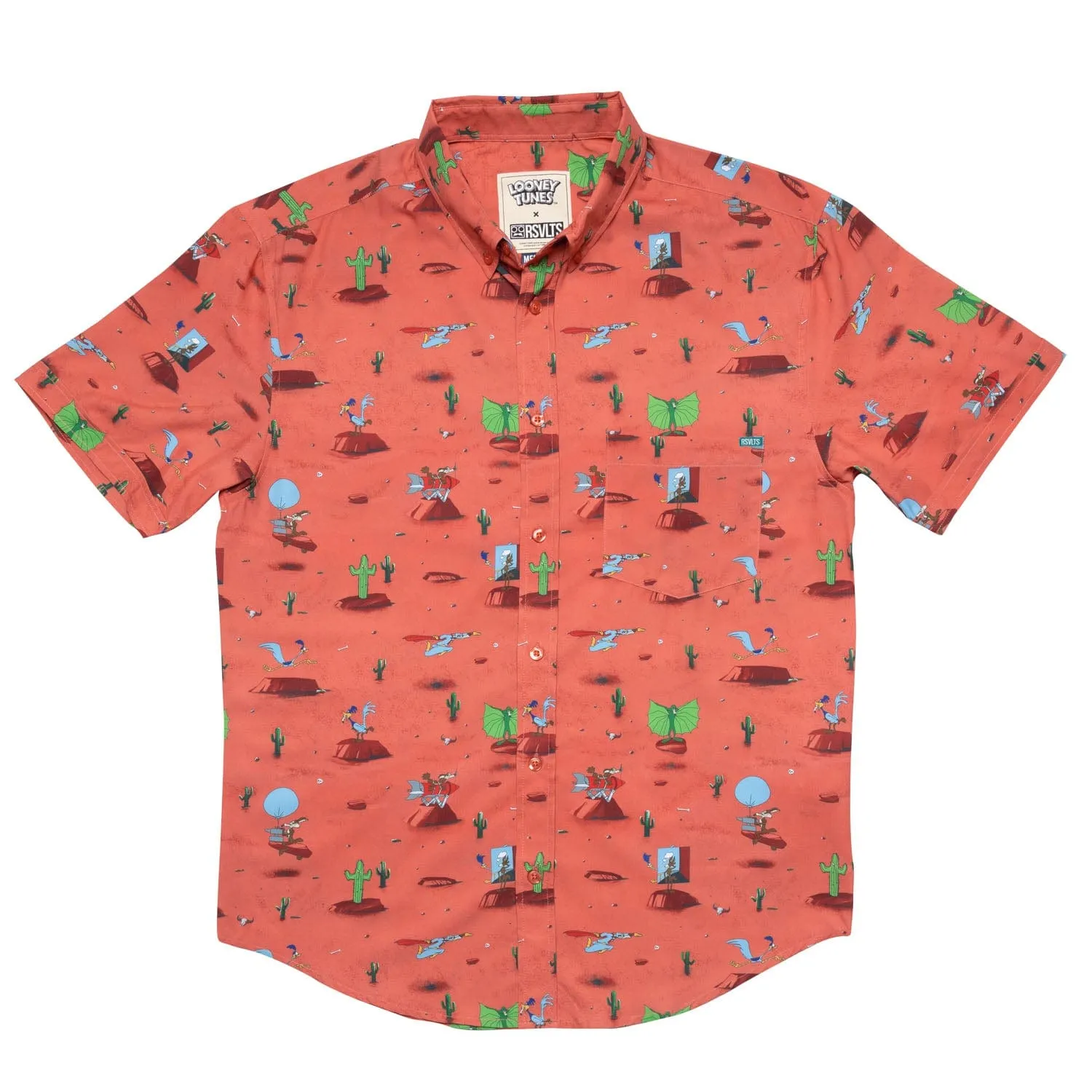 Looney Tunes "Canyon Chase" – KUNUFLEX Short Sleeve Shirt