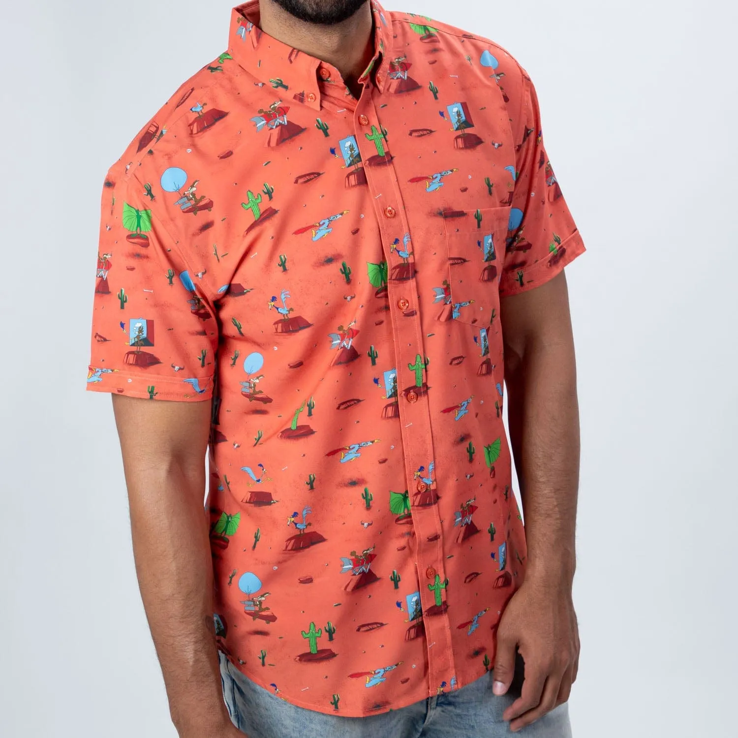 Looney Tunes "Canyon Chase" – KUNUFLEX Short Sleeve Shirt