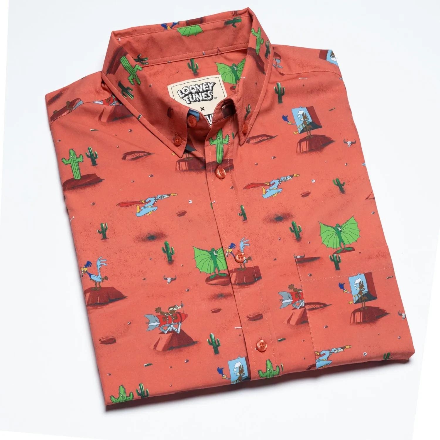 Looney Tunes "Canyon Chase" – KUNUFLEX Short Sleeve Shirt