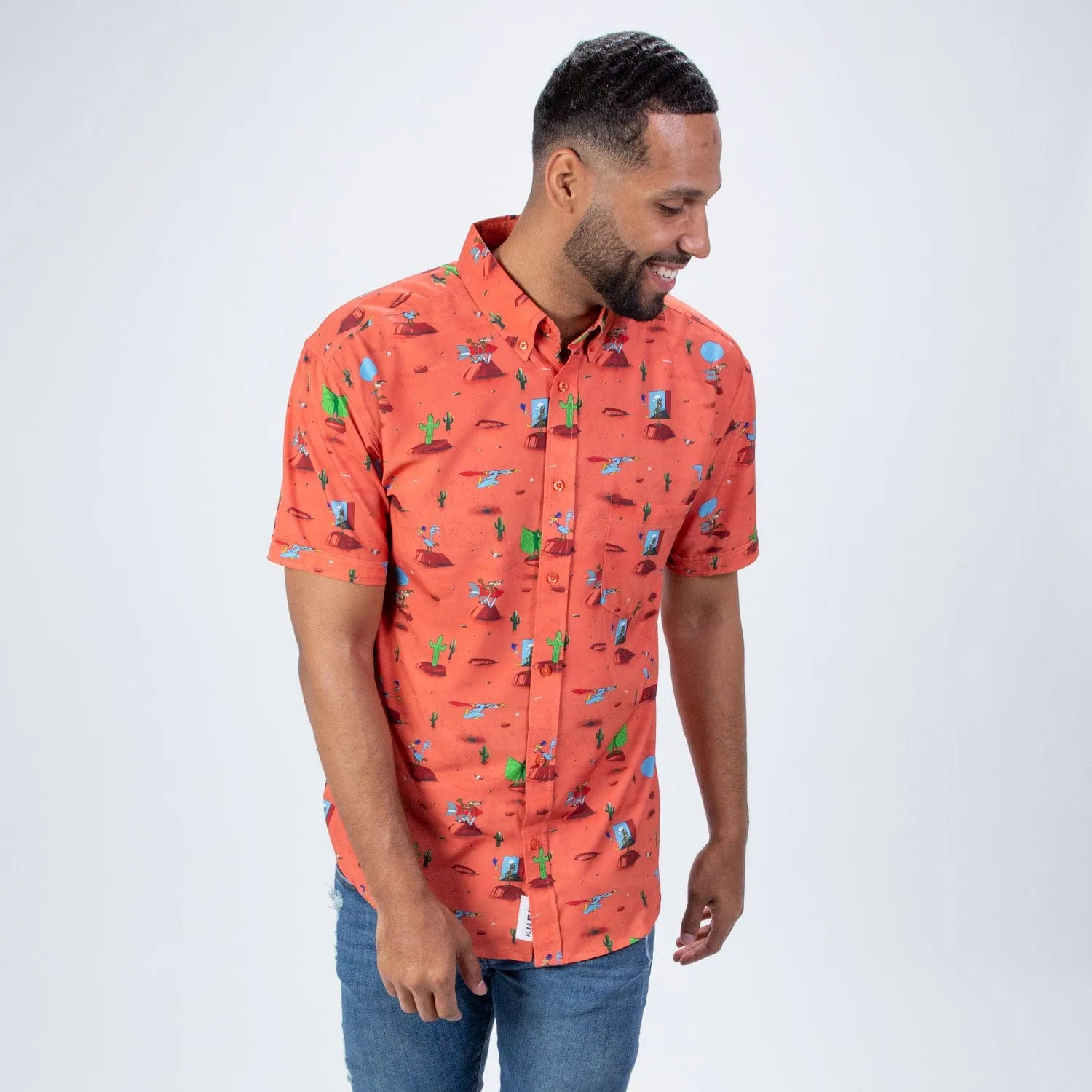 Looney Tunes "Canyon Chase" – KUNUFLEX Short Sleeve Shirt
