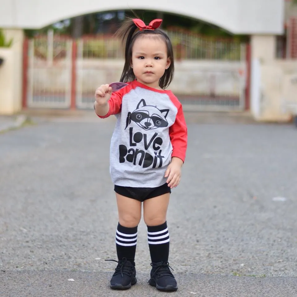 Love Bandit Kid's Raglan