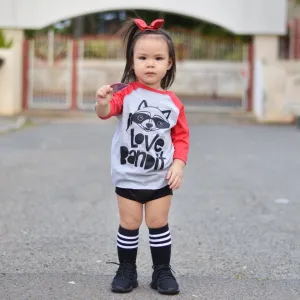 Love Bandit Kid's Raglan