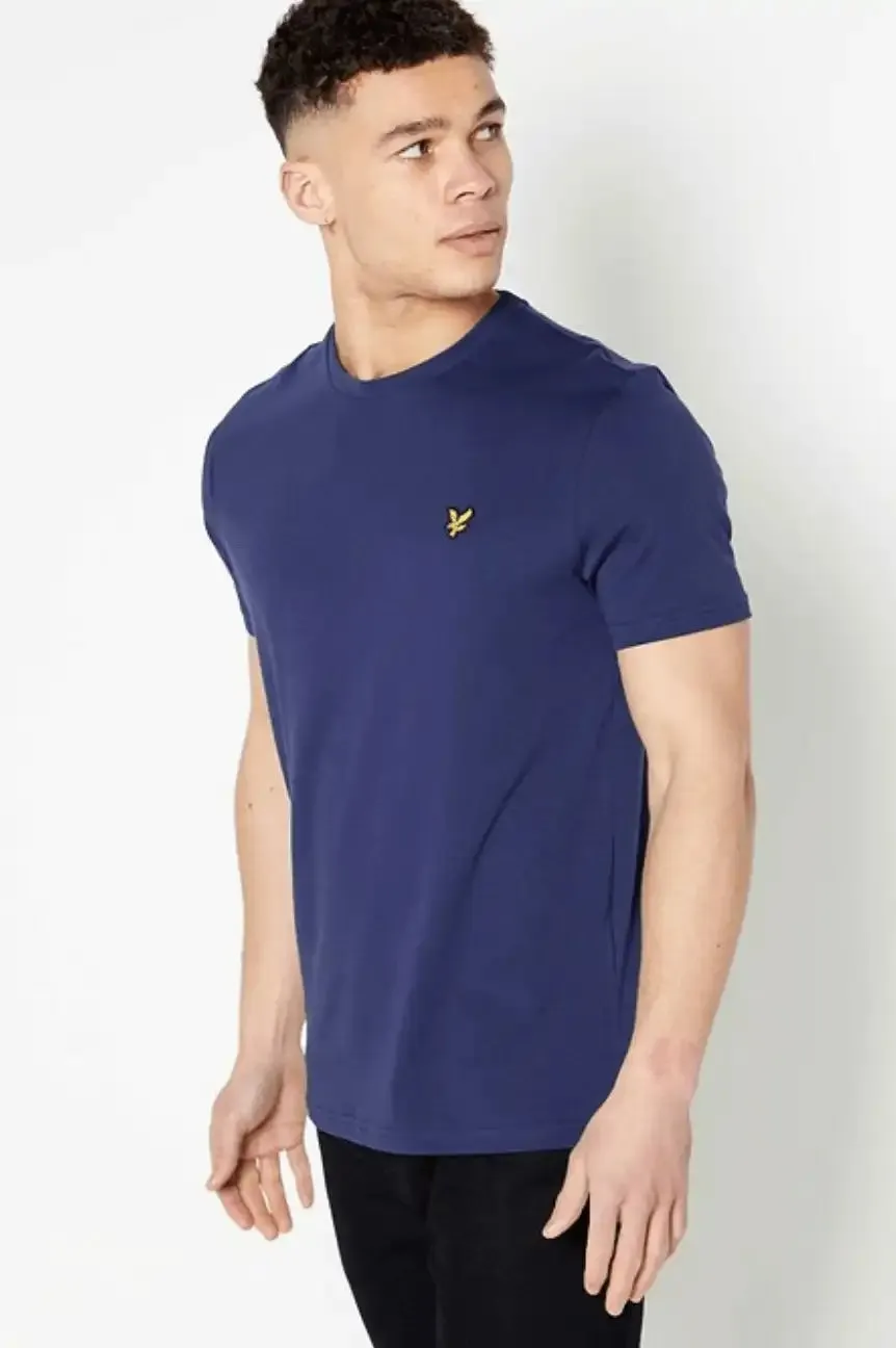Lyle & Scott Men's Plain T-Shirt Navy