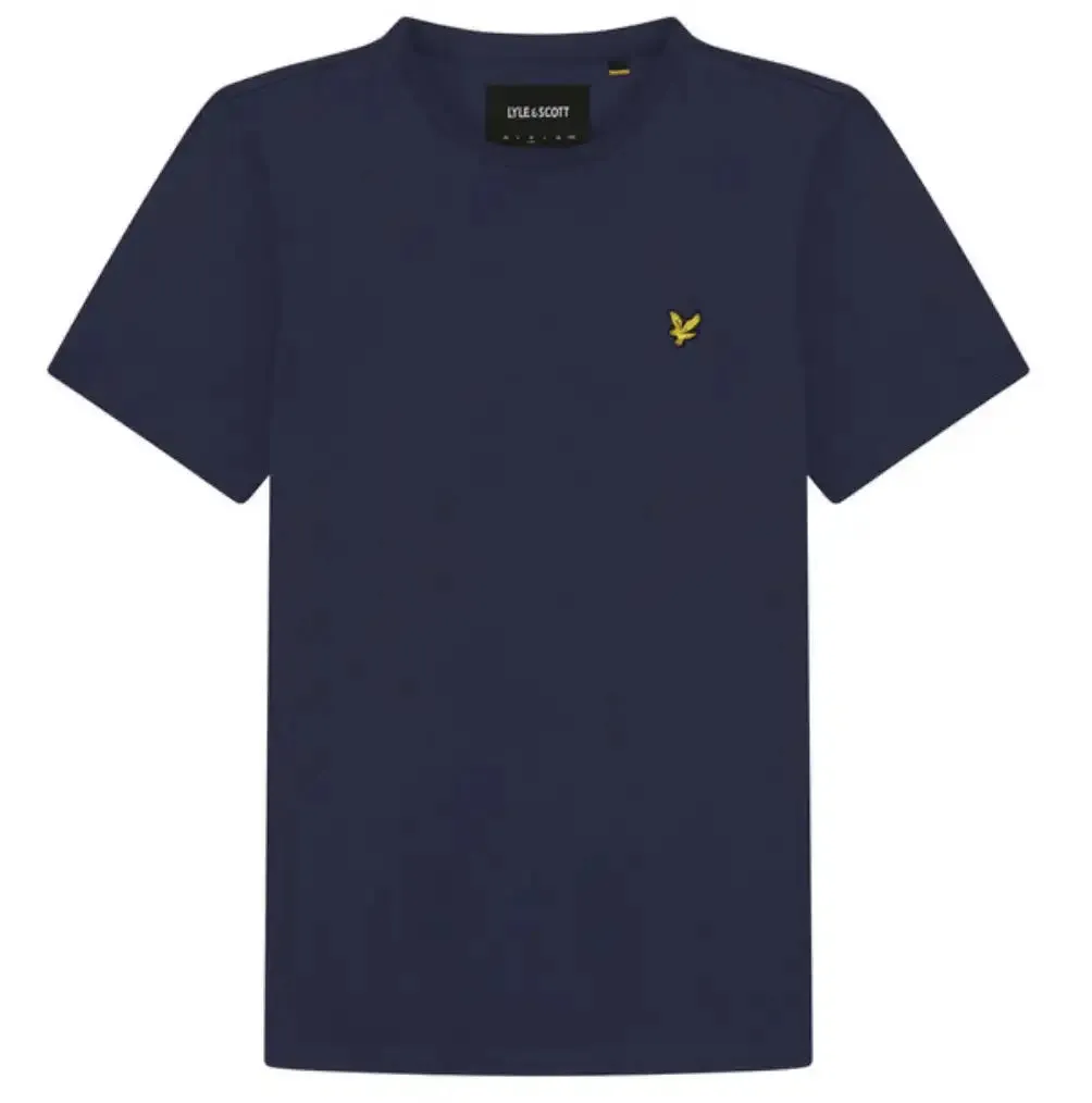 Lyle & Scott Men's Plain T-Shirt Navy
