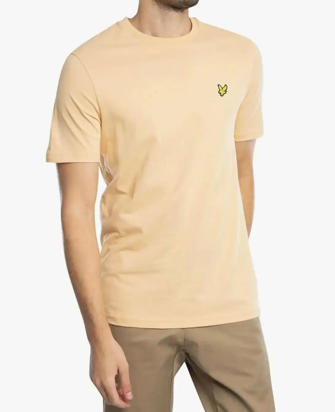 Lyle & Scott Mens Plain T-Shirt Sherbet