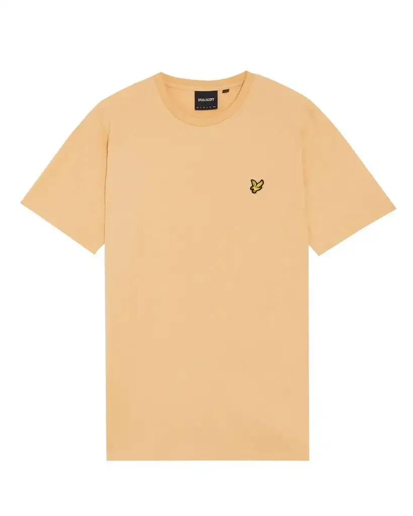 Lyle & Scott Mens Plain T-Shirt Sherbet