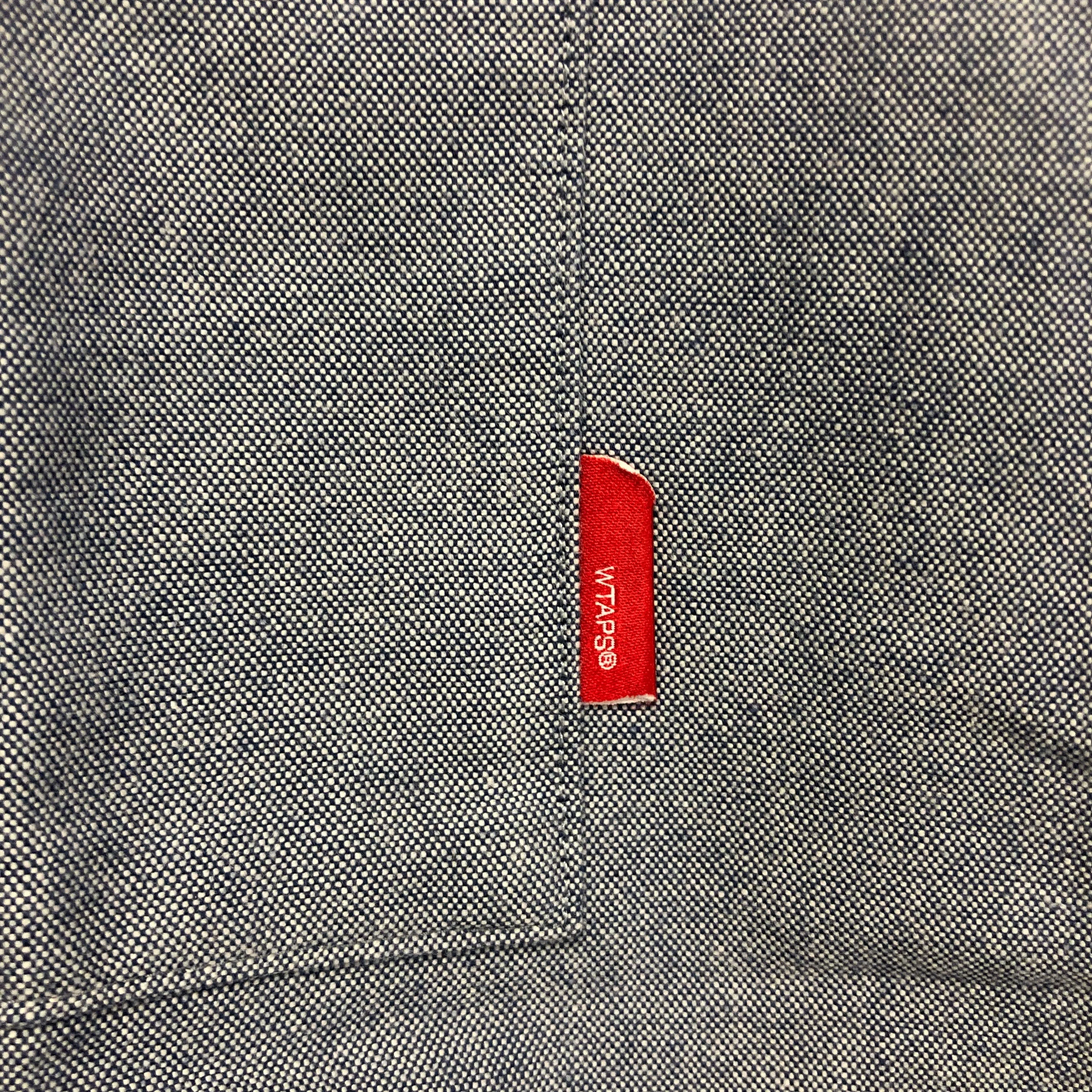 [M] WTaps Trad Oxford L/S Shirt Blue