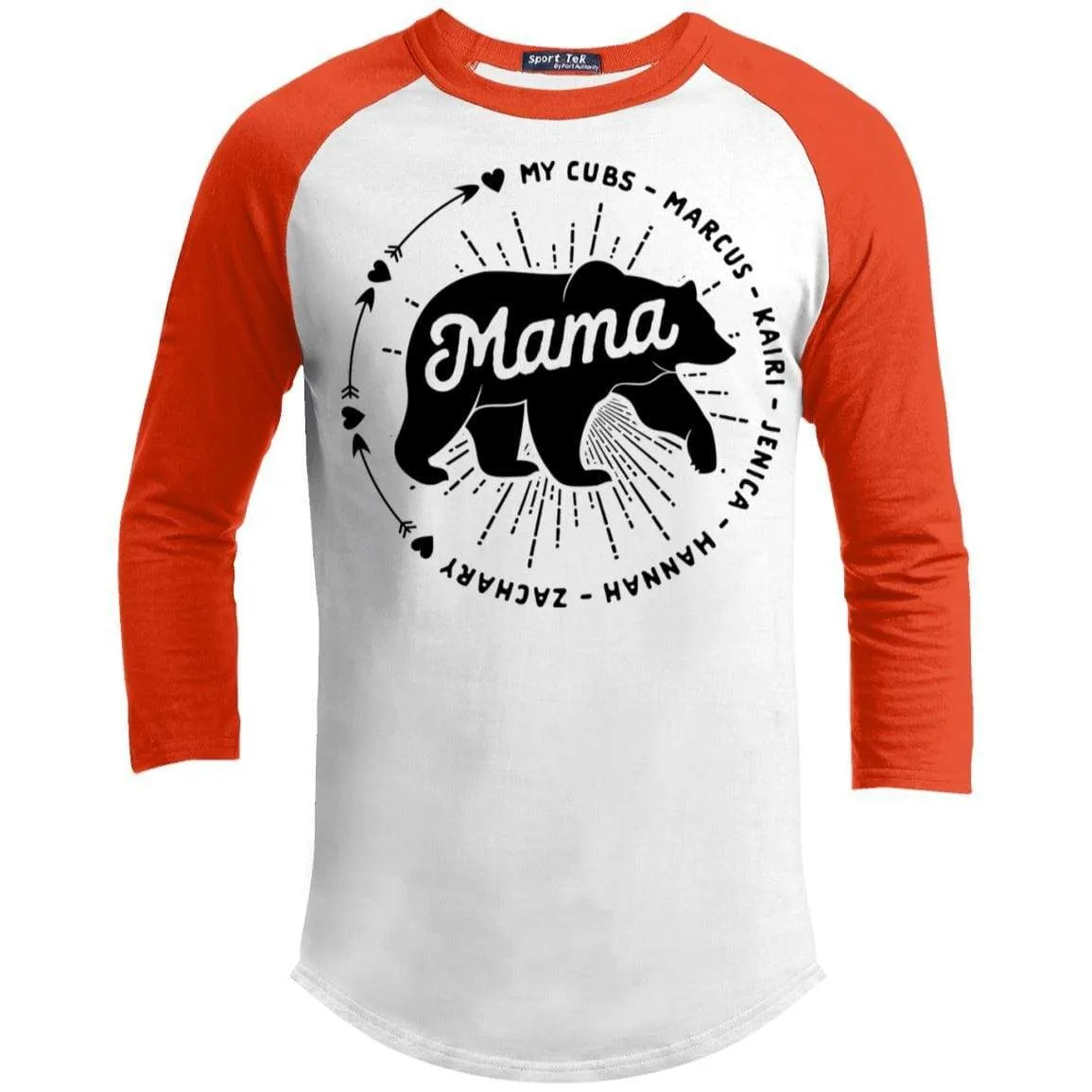 Mama Bear Personalized Raglan