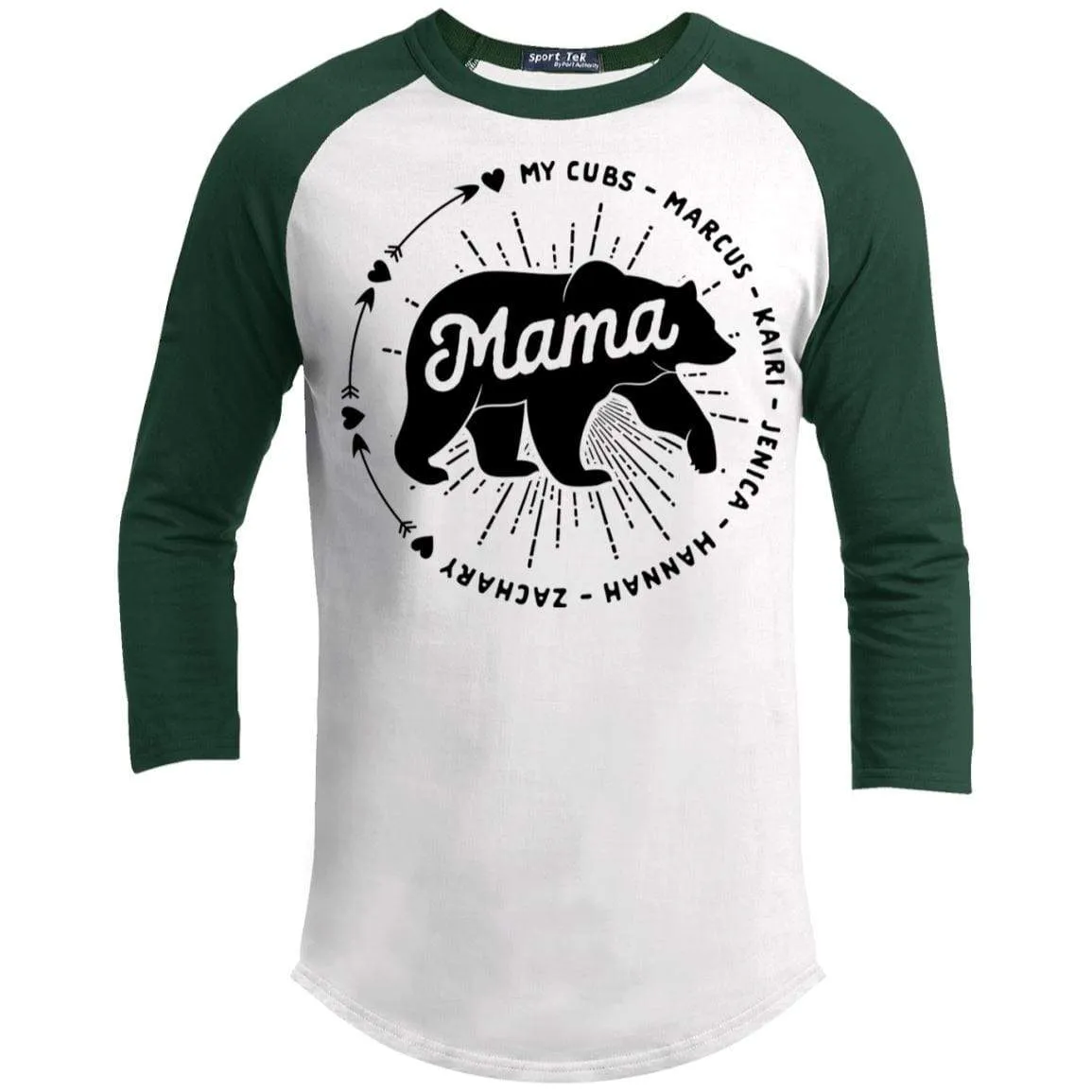 Mama Bear Personalized Raglan
