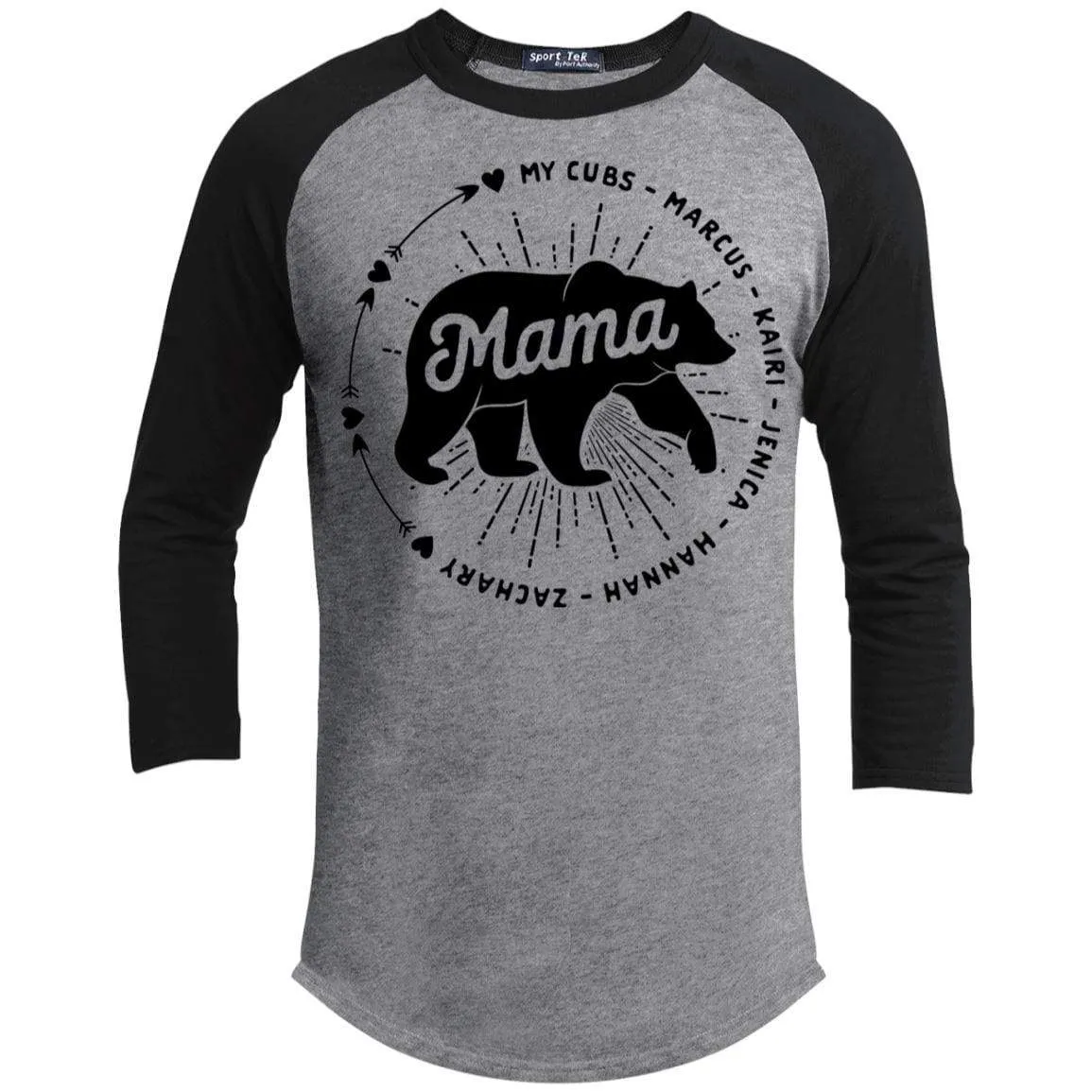 Mama Bear Personalized Raglan