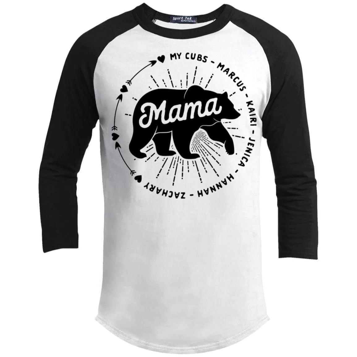 Mama Bear Personalized Raglan