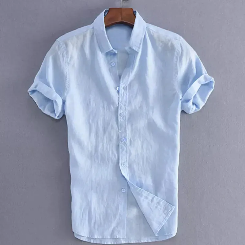 Men's Casual Short Sleeve Shirt Street Wear