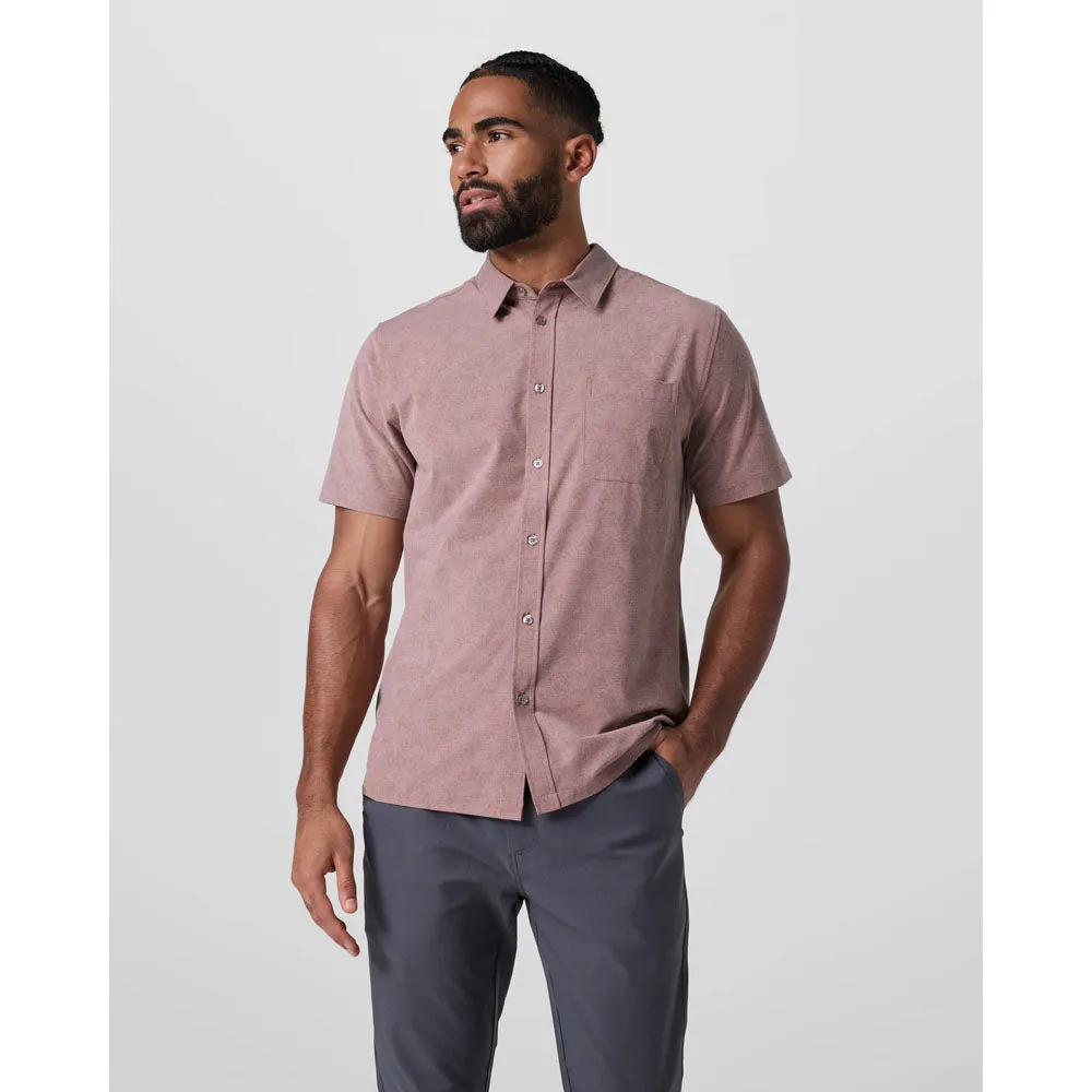 Men's Short Sleeve Bridge Button-Down