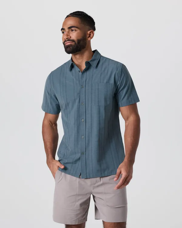 Men's Short Sleeve Bridge Button-Down