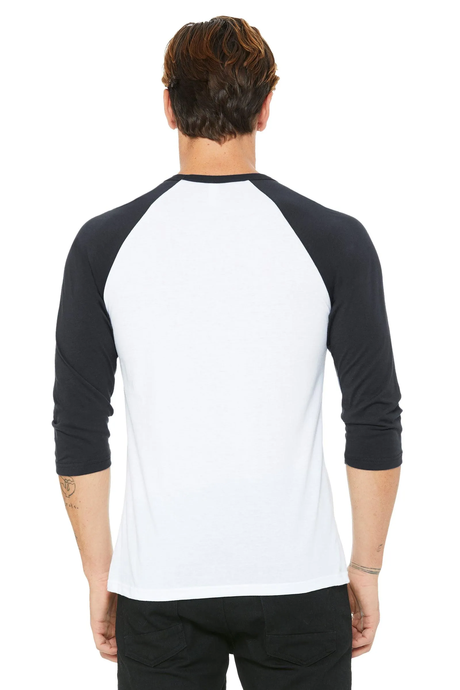 Mens T-Shirts Baseball Raglan Sleeve
