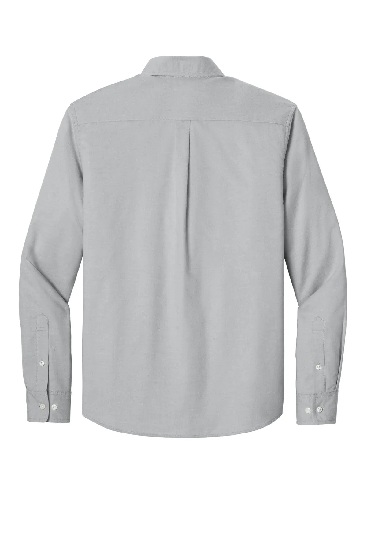 Mercer Mettle Long Sleeve Modern Oxford Shirt MM2002 Gusty Grey