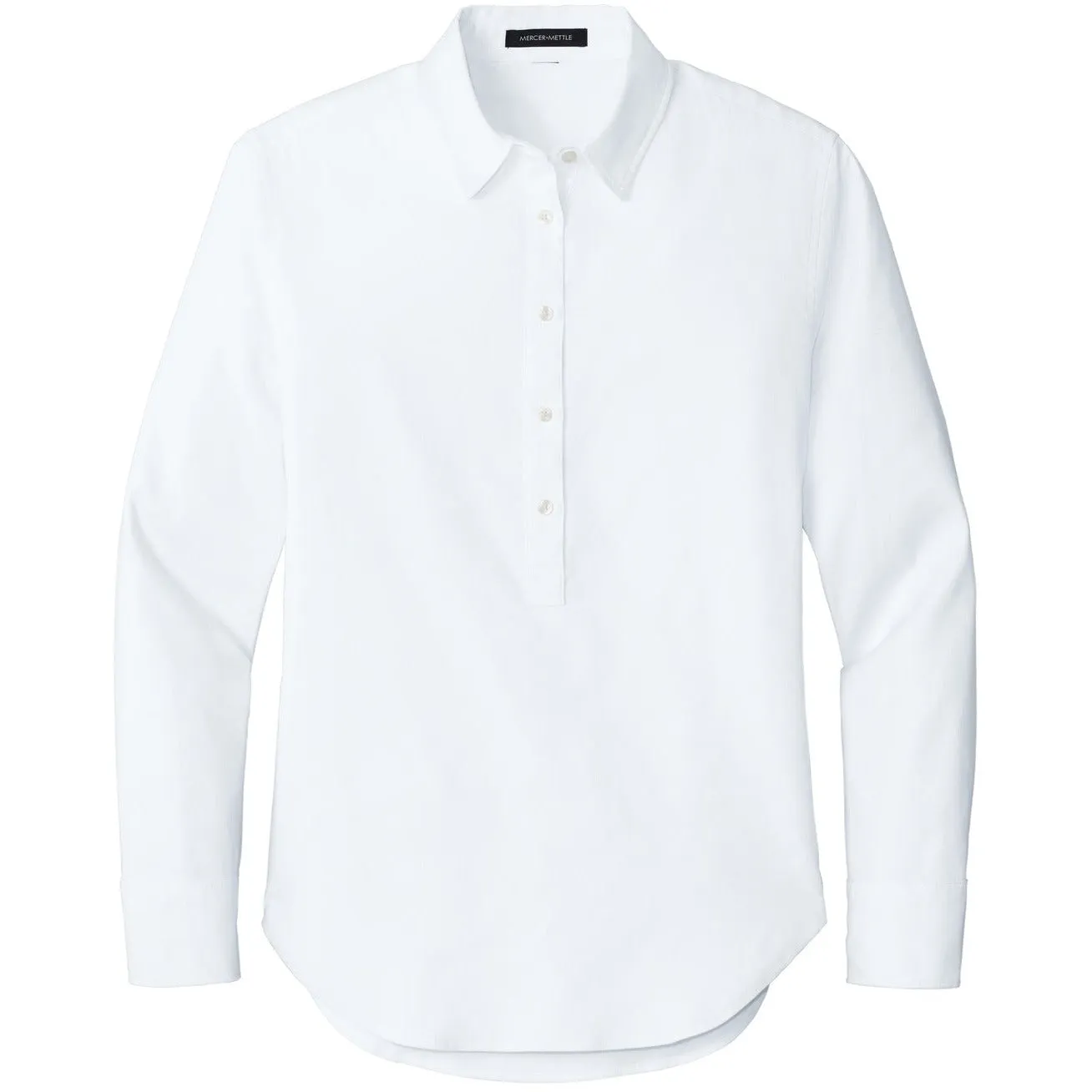Mercer Mettle® Women's Long Sleeve Modern Oxford Shirt