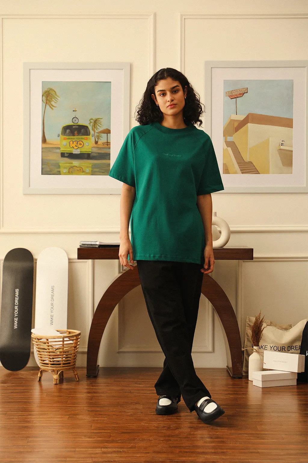 Mock Neck T-Shirt