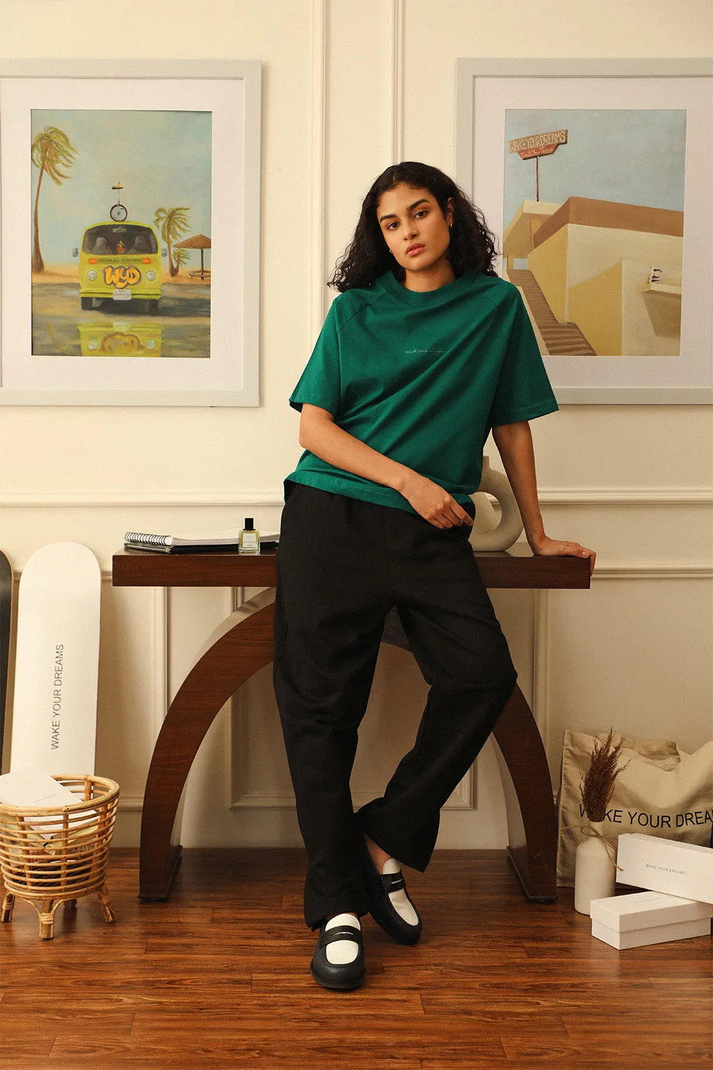 Mock Neck T-Shirt