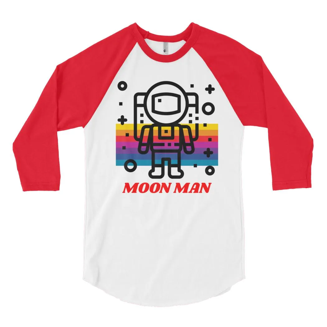 Moon Man Baseball Tee