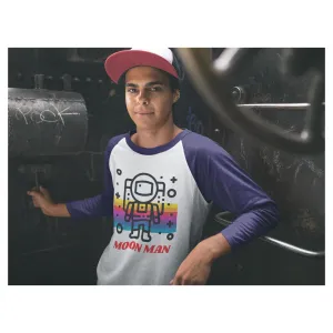 Moon Man Baseball Tee