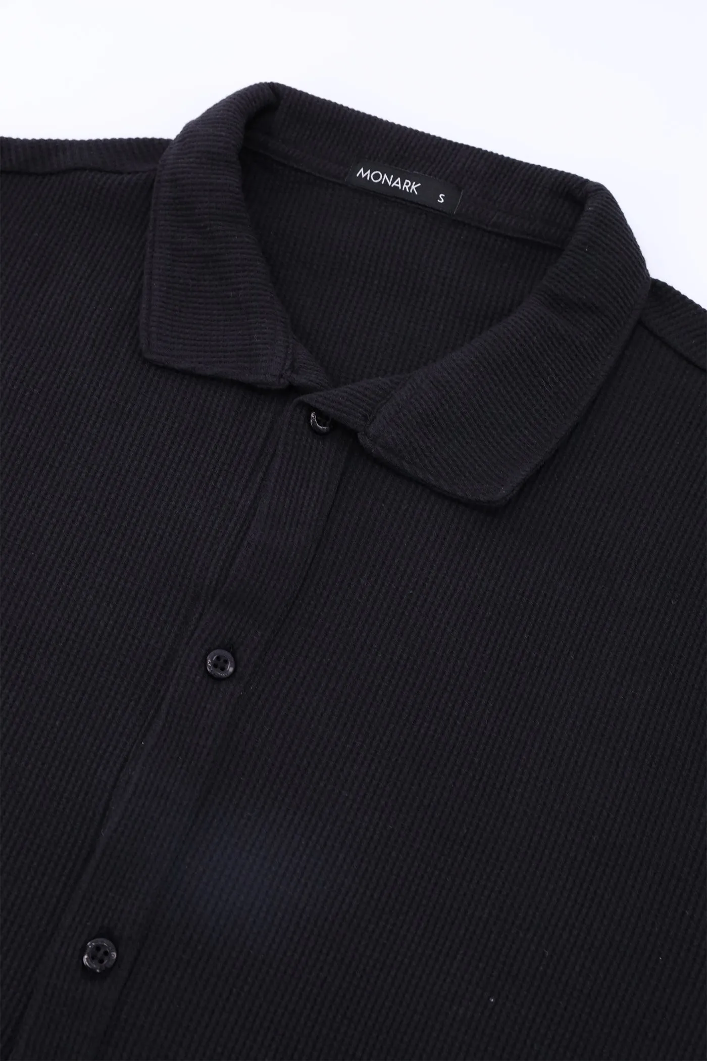 Navy Blue Button-Down Shirt