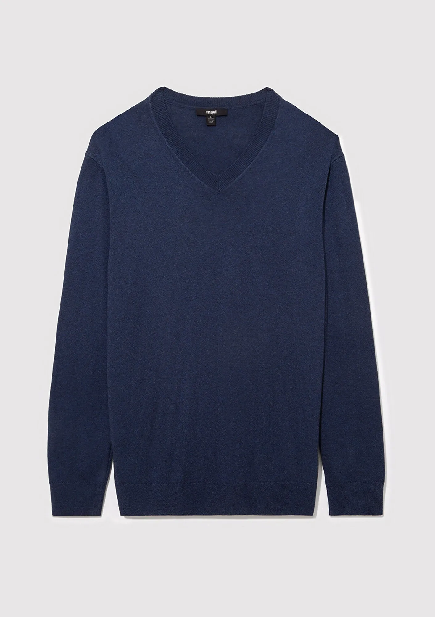Navy Cashmere Blend Sweater