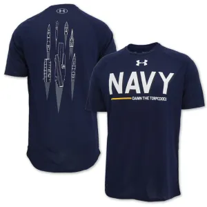 Navy Under Armour Rivalry Ship T-Shirt