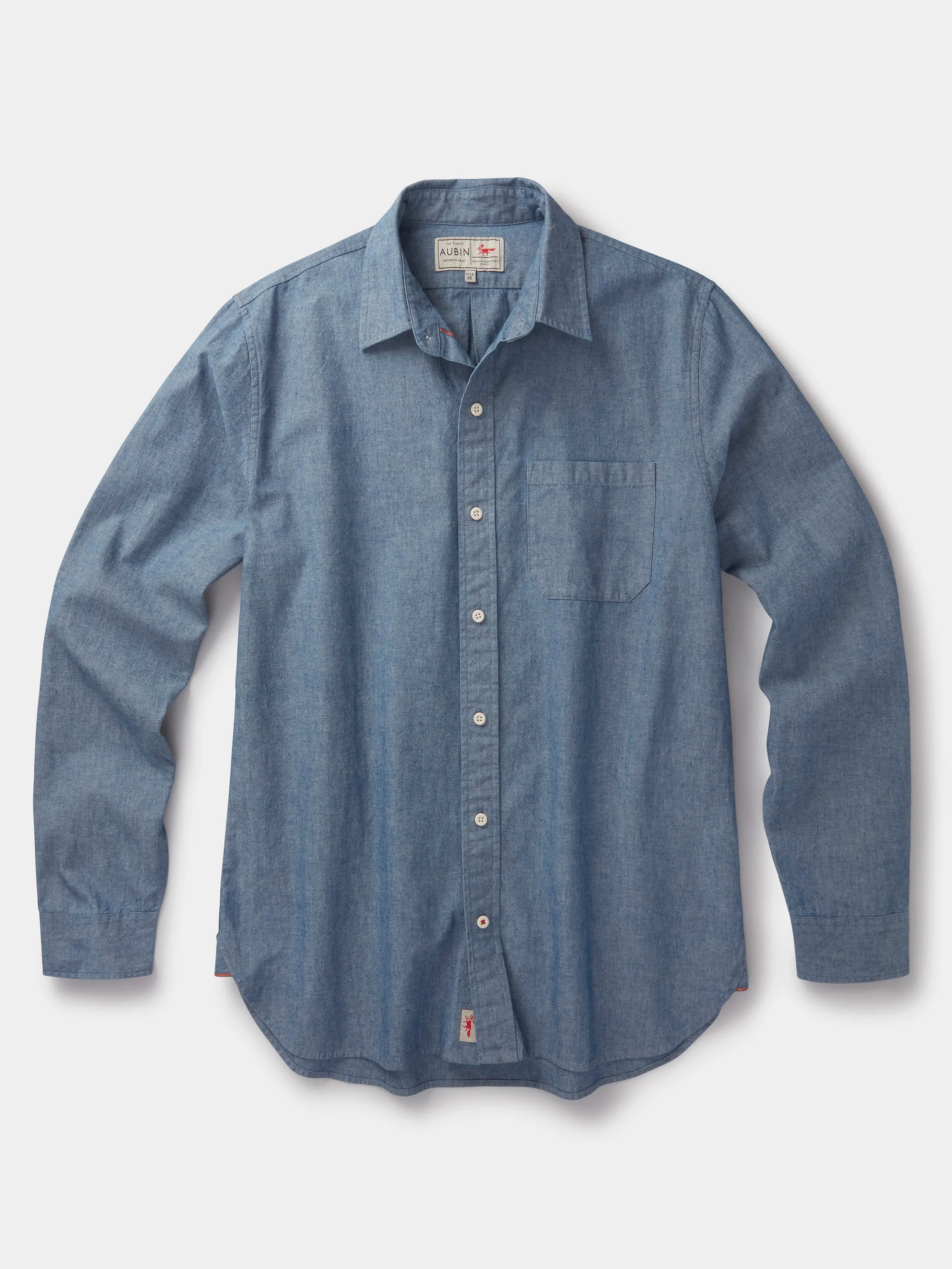 Newball Button Down Denim Shirt