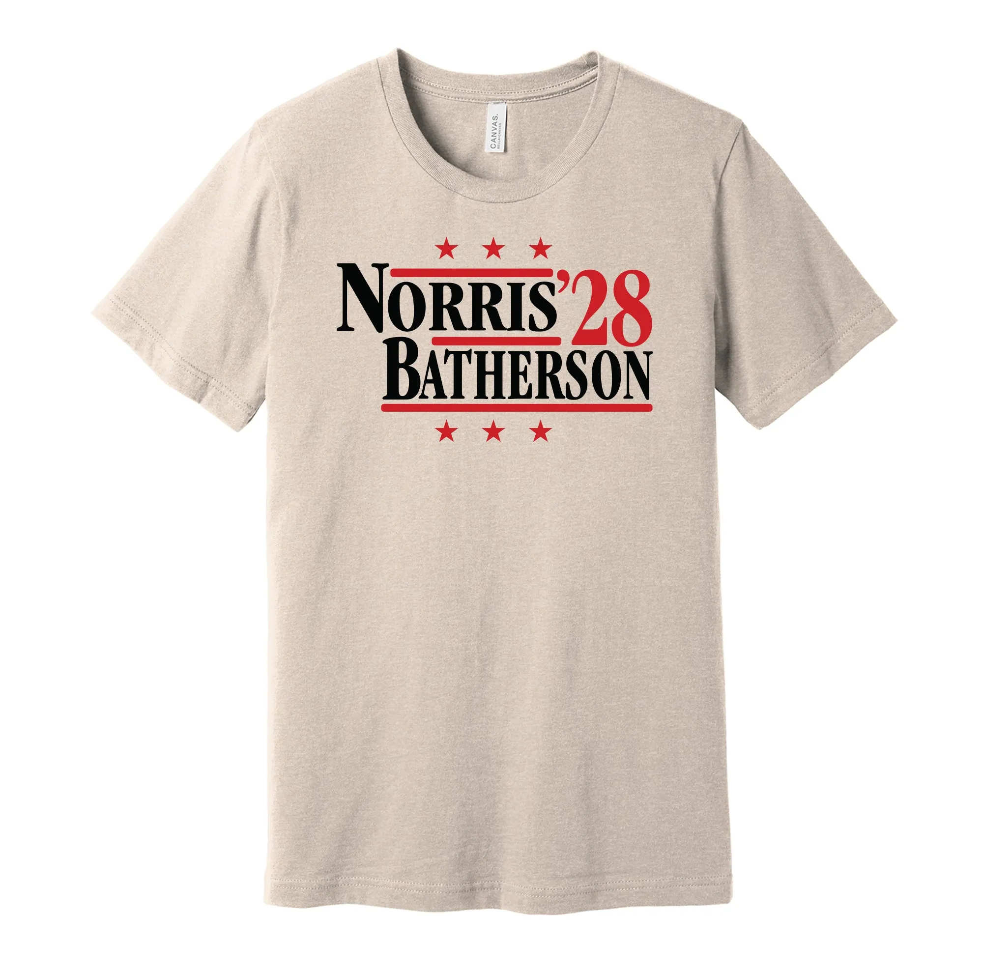 Norris & Batherson '28 - Ottawa Hockey Political Campaign Parody T-Shirt - Hyper Than Hype Shirts