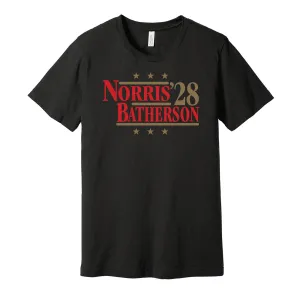 Norris & Batherson '28 - Ottawa Hockey Political Campaign Parody T-Shirt - Hyper Than Hype Shirts