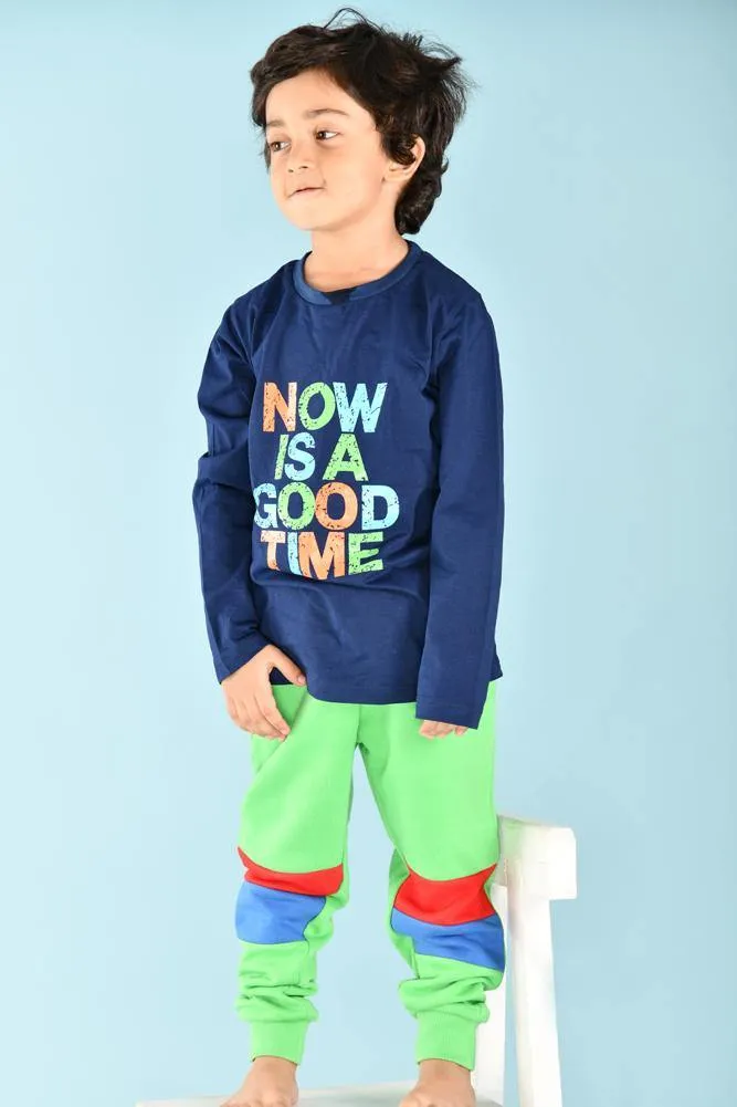 NOW IS A GOOD TIME BOYS T-SHIRT
