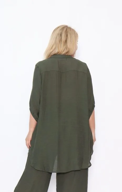 Oversized Shirt - Assorted - Cotton Village - CV7451