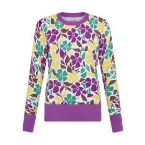 Penguin Printed Floral Golf Sweater