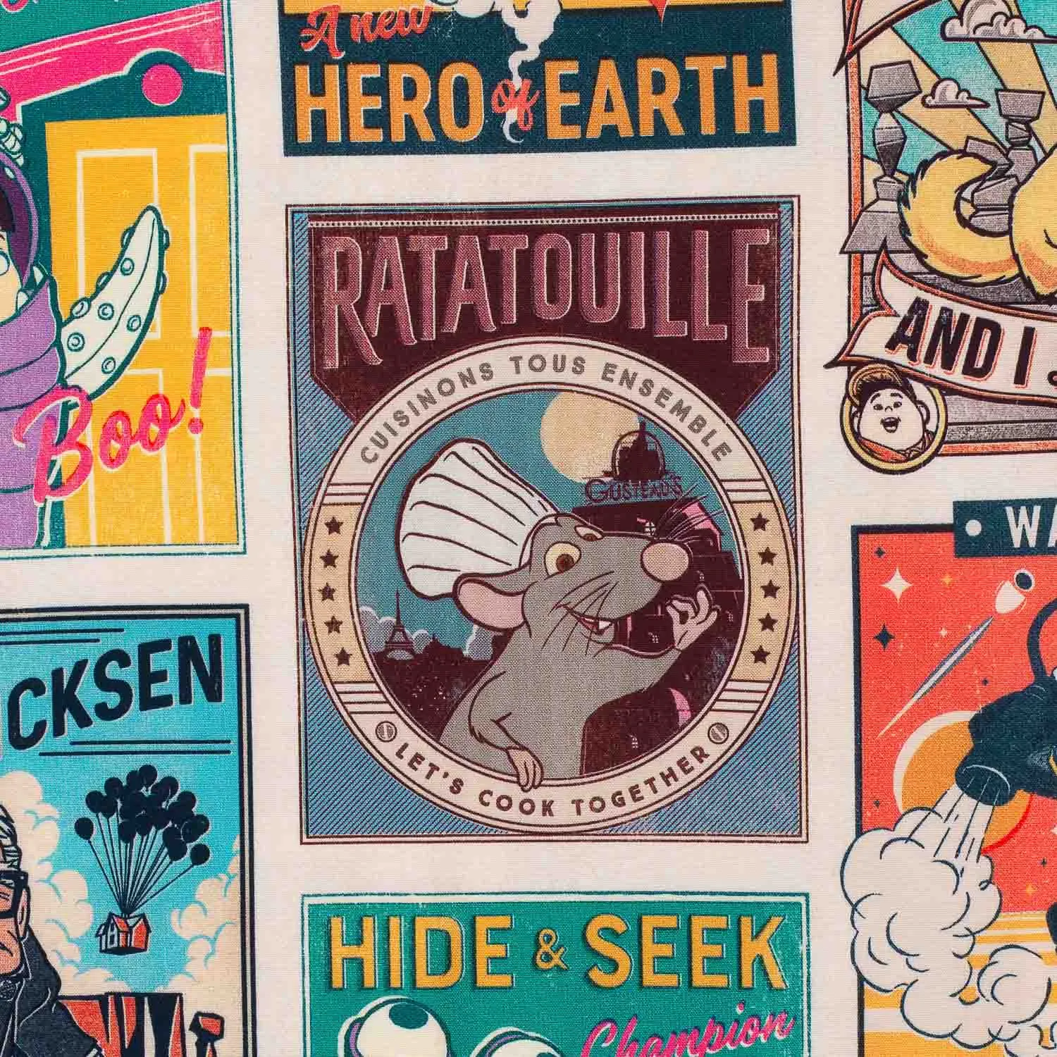 Pixar Fest "Posters" – KUNUFLEX Short Sleeve Shirt