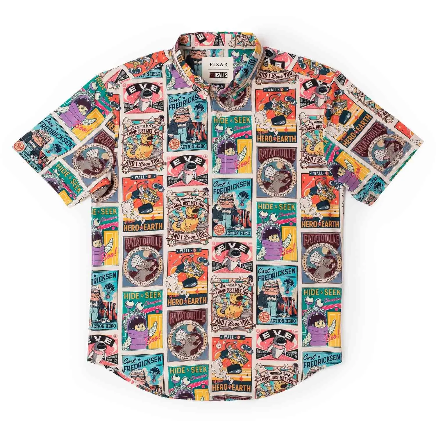 Pixar Fest "Posters" – KUNUFLEX Short Sleeve Shirt