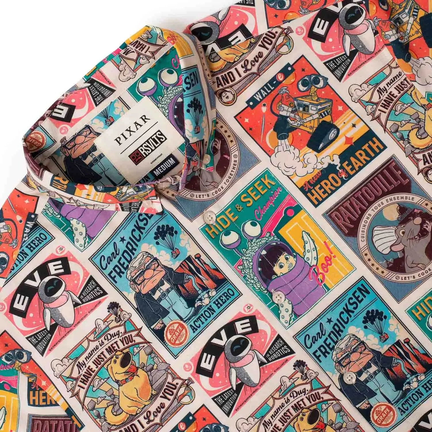 Pixar Fest "Posters" – KUNUFLEX Short Sleeve Shirt