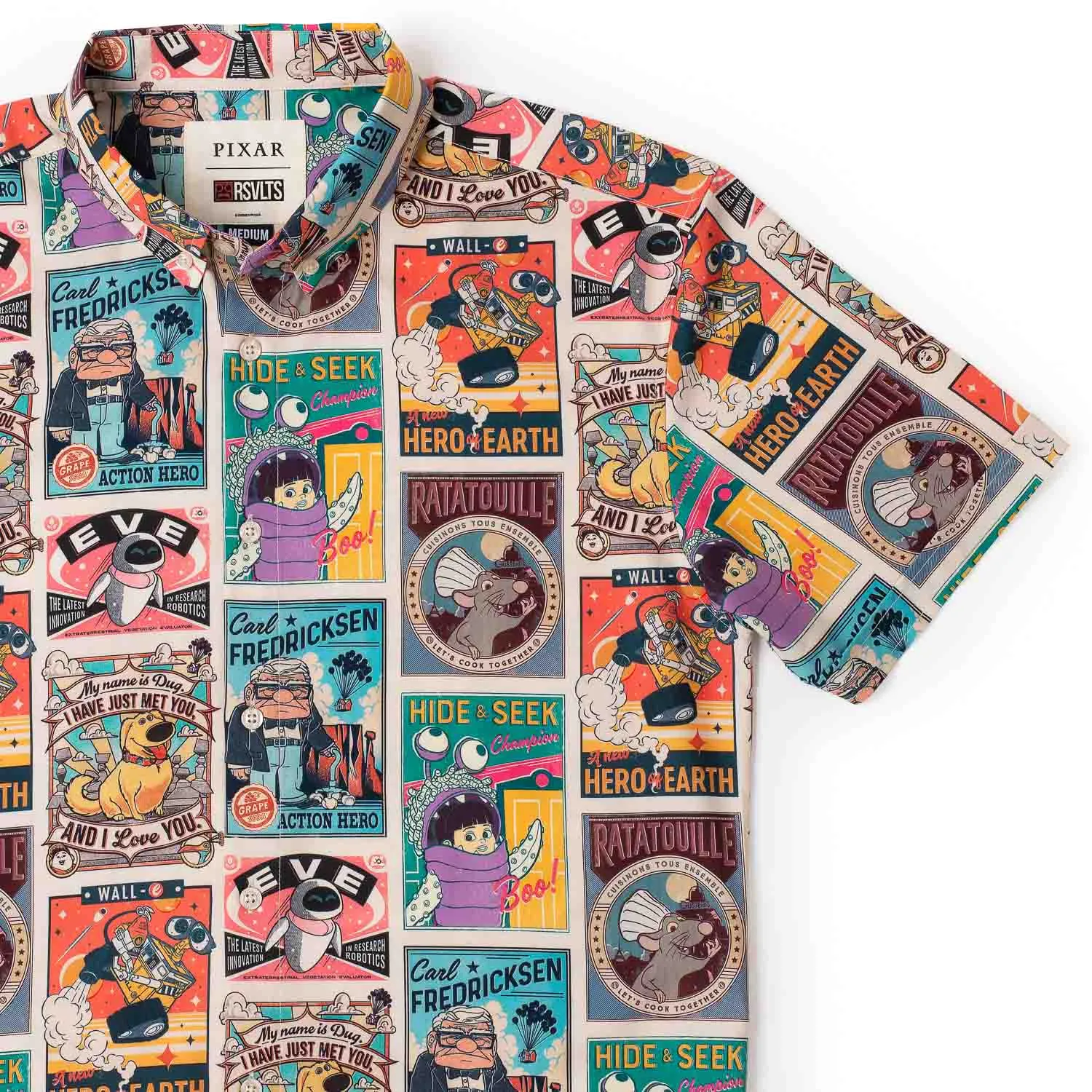 Pixar Fest "Posters" – KUNUFLEX Short Sleeve Shirt