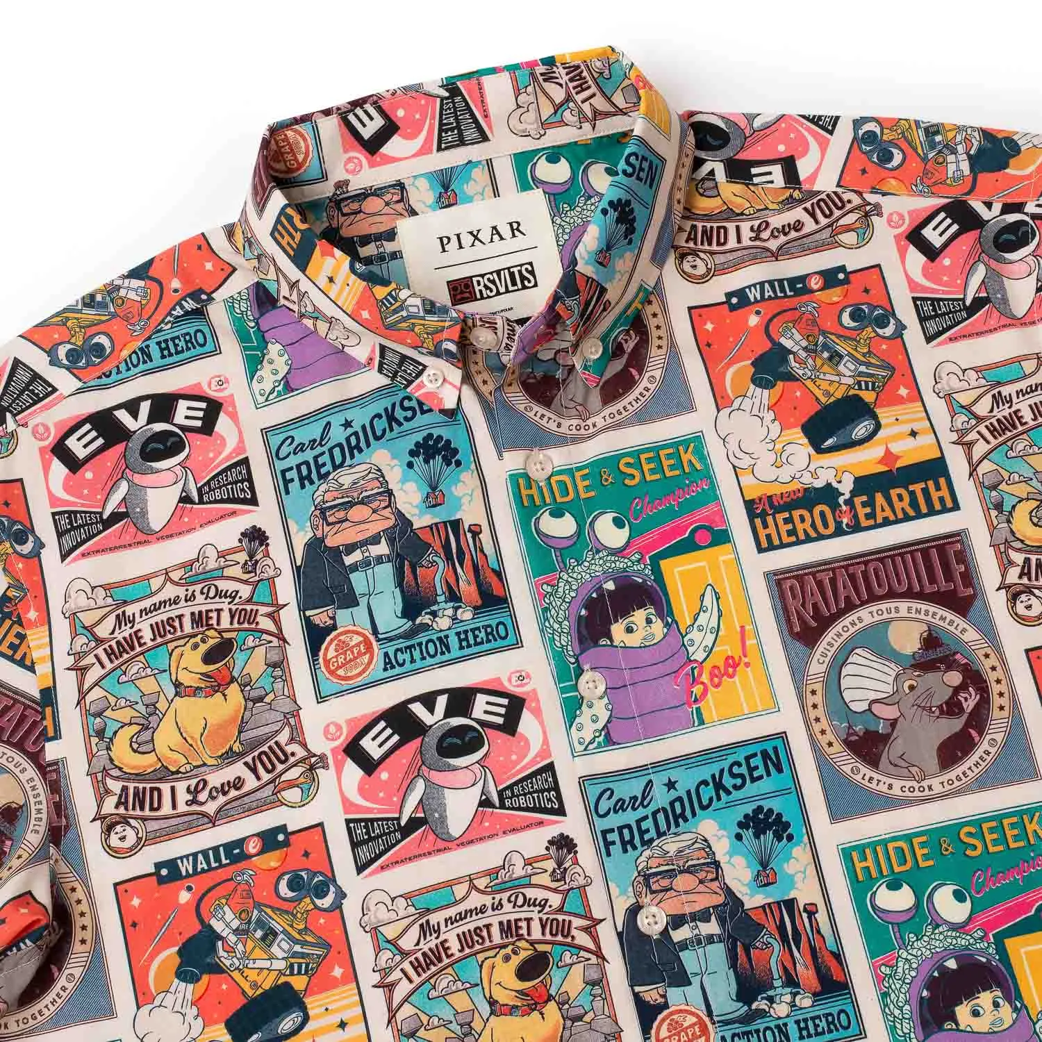 Pixar Fest "Posters" – KUNUFLEX Short Sleeve Shirt