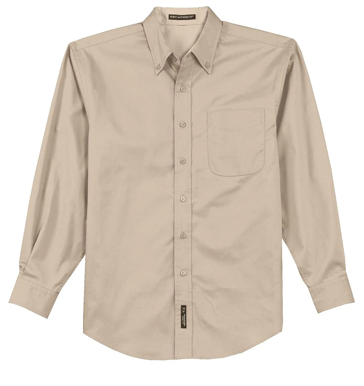 Port Authority Extended Size Long Sleeve Easy Care Shirt S608ES Stone