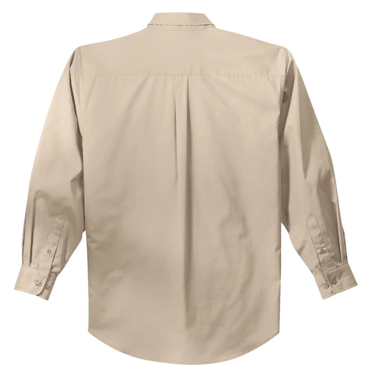 Port Authority Extended Size Long Sleeve Easy Care Shirt S608ES Stone