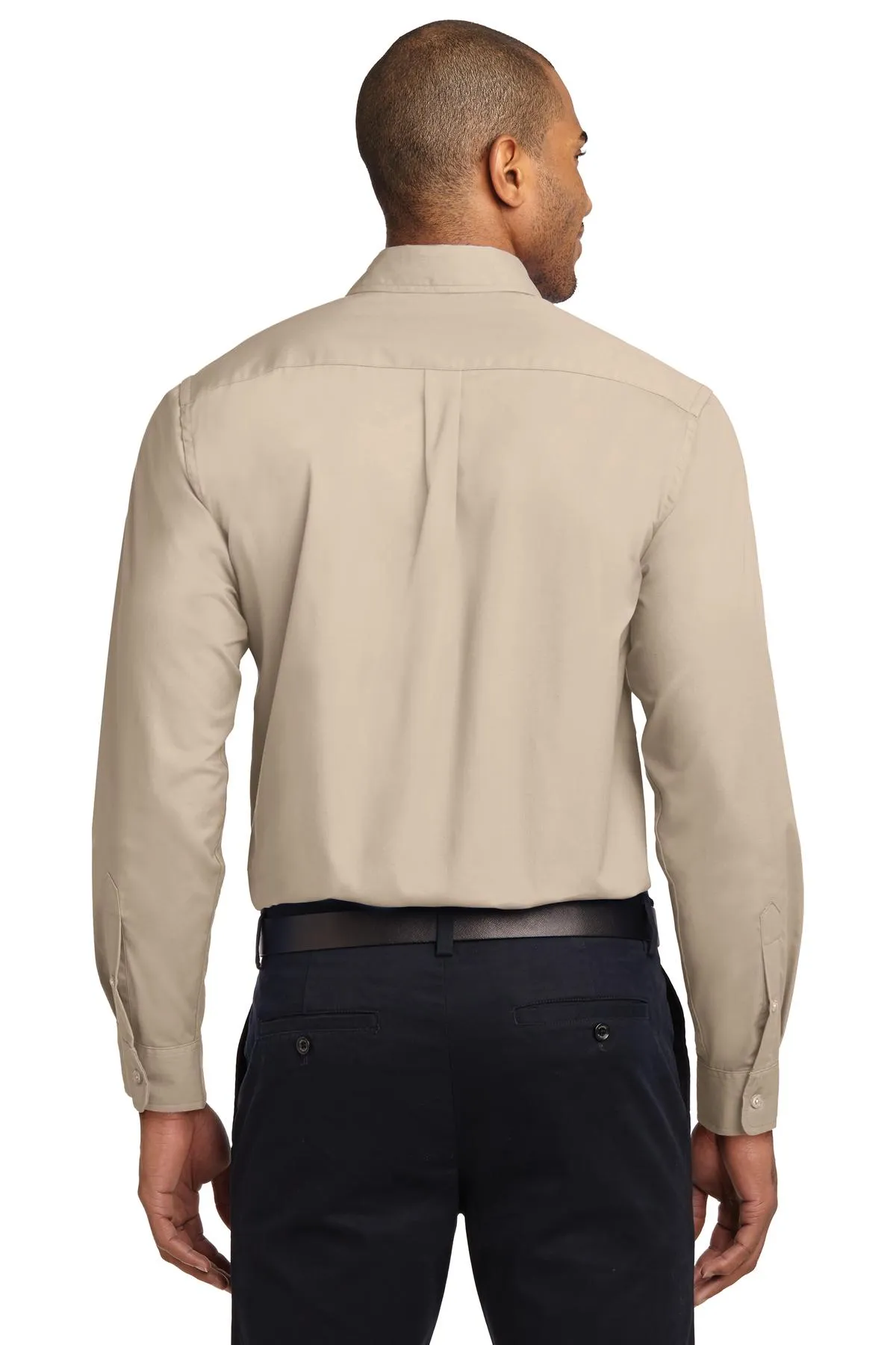 Port Authority Extended Size Long Sleeve Easy Care Shirt S608ES Stone