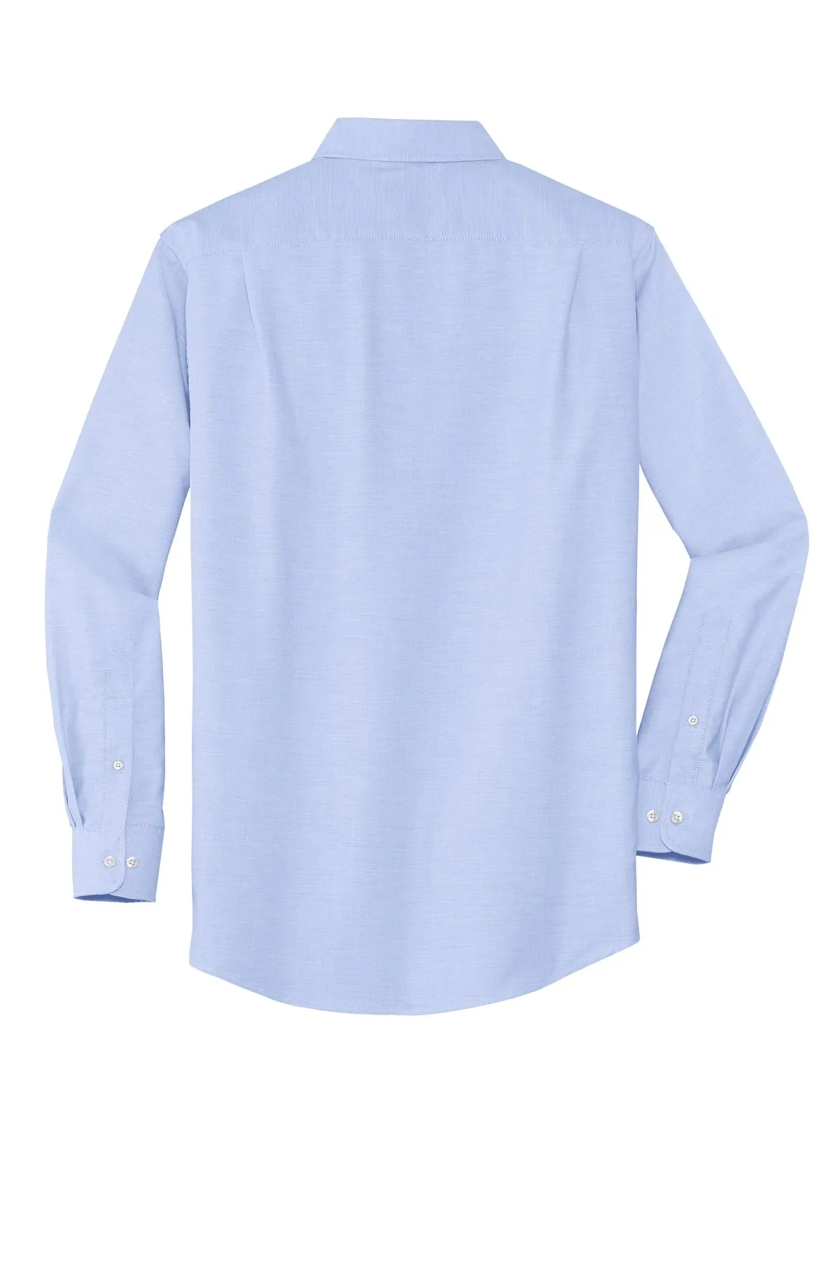 Port Authority SuperPro Oxford Shirt. S658 Oxford Blue