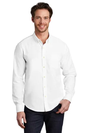 Port Authority   Untucked Fit SuperPro  Oxford  S651 White