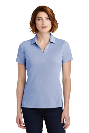 Port Authority  Women's Poly Oxford Pique Polo. LK582 True Royal