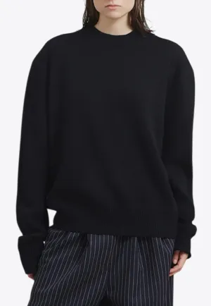 Rafaela Padded Knit Oversized Sweater