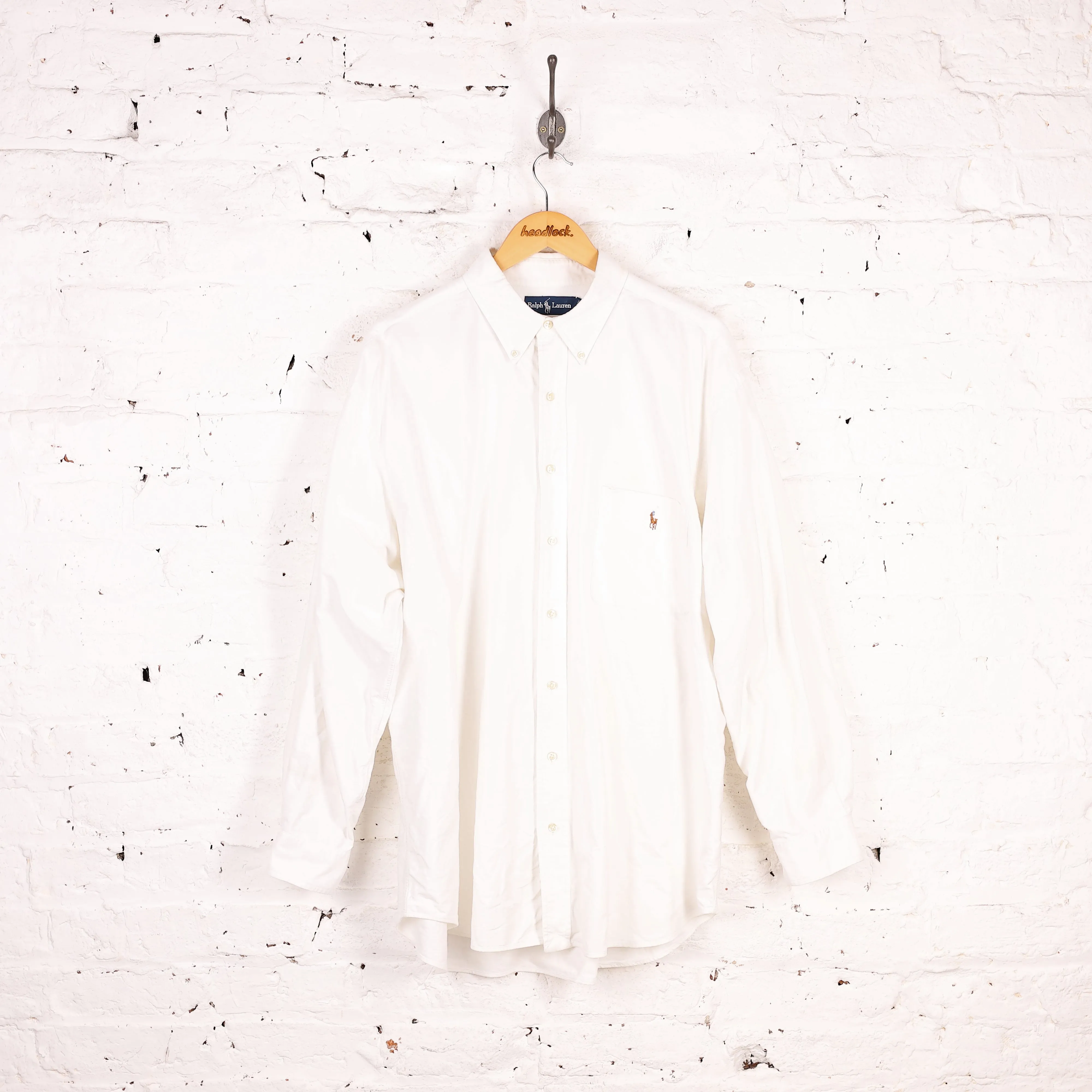 Ralph Lauren Shirt - White - XL
