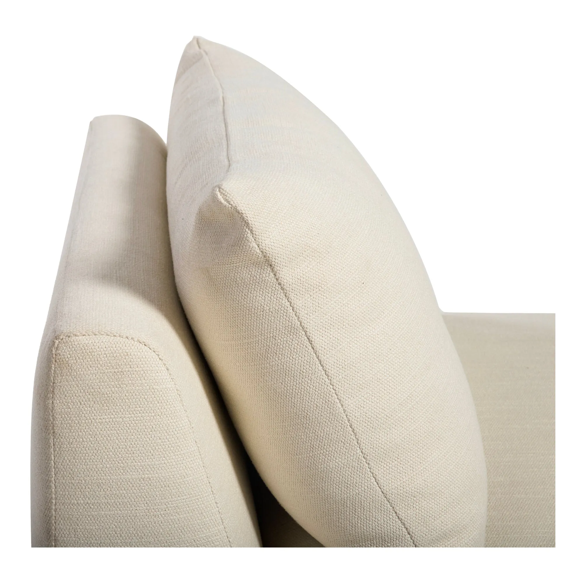 Retro-Chic Lounger with Padded Legs