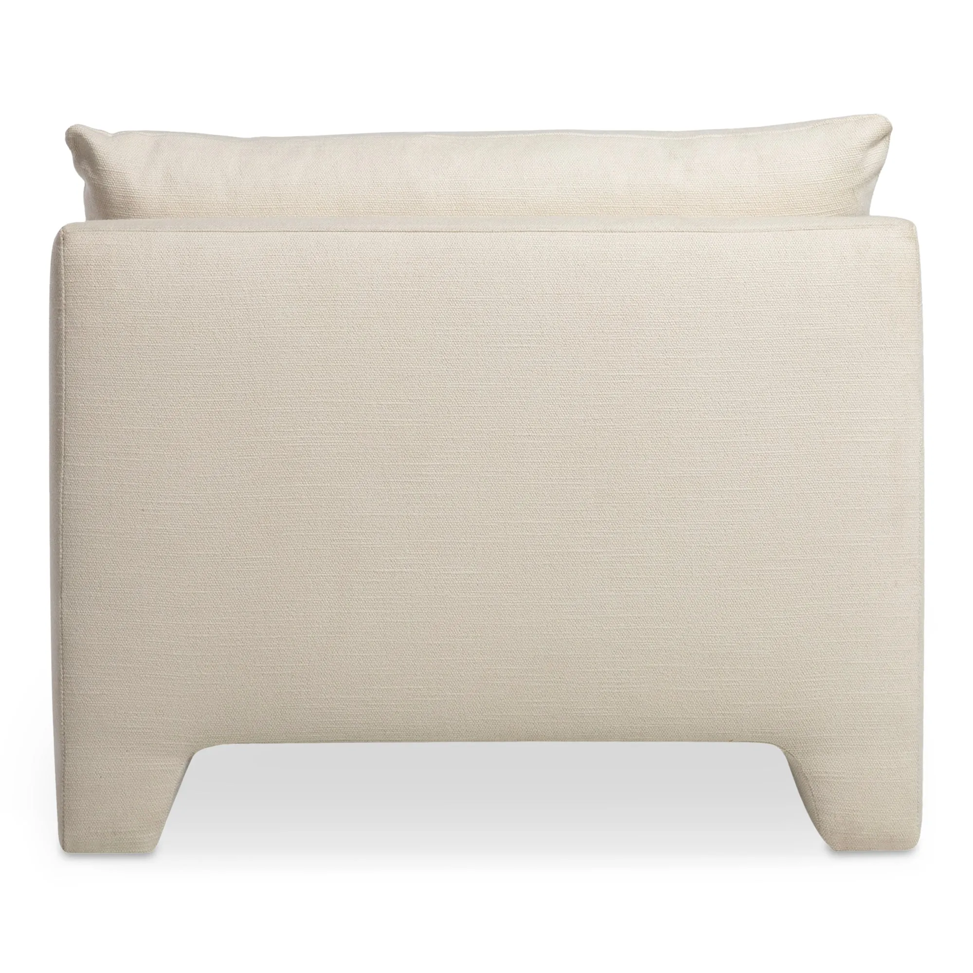 Retro-Chic Lounger with Padded Legs